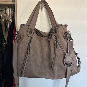 Jessica’s Simpson suede bag